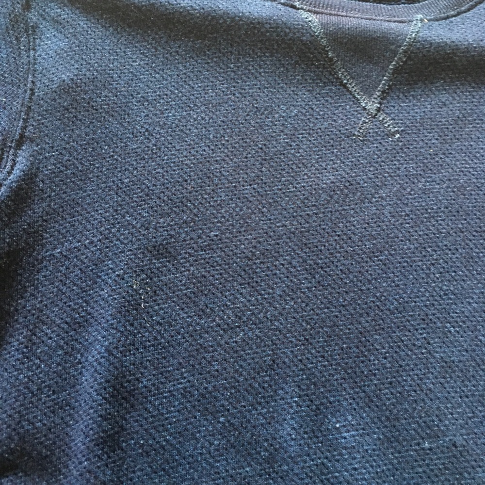 40Weft Sz M Blue Sweater # only for Fighters - Picture 9 of 16